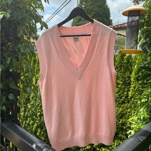 Sunday Best Pink V-Neck Sweater